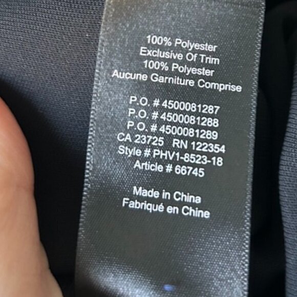 ARITZIA Babaton Black Sleevless Wide Leg Jumpsuit SZ 0 - Picture 8 of 8